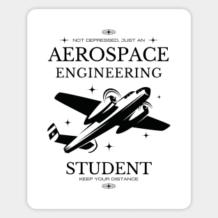 Aerospace Engineering  - White Version - Engineers Magnet